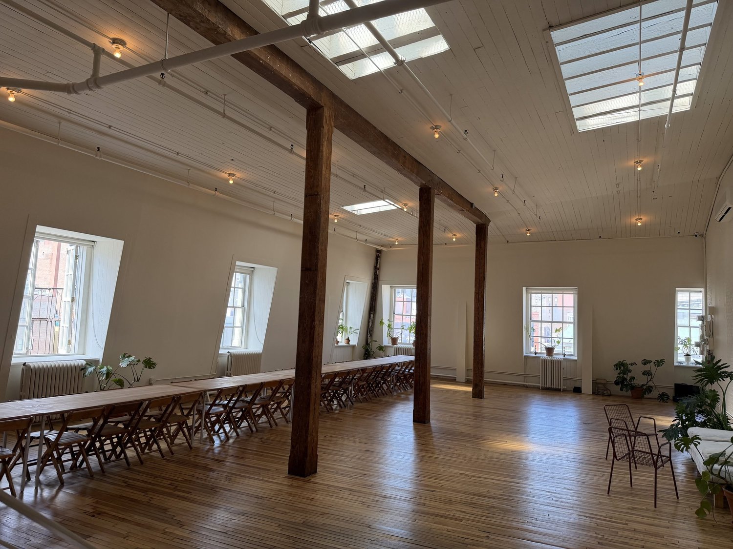 Light-filled interior at CENTRE ST