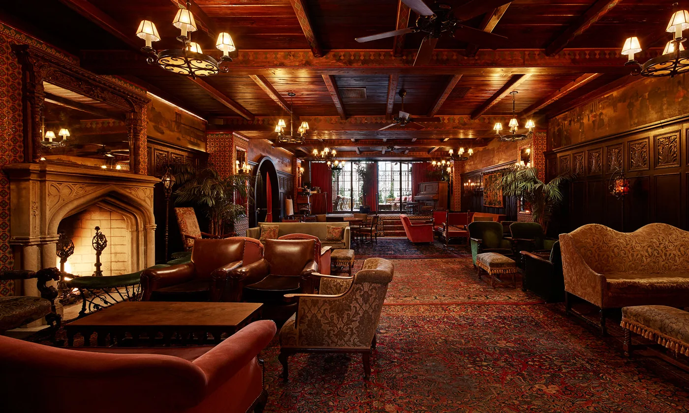 The Bowery Hotel lobby