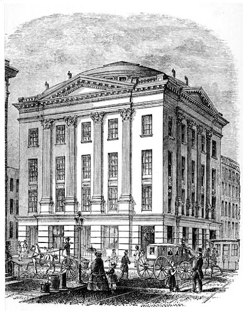 ODD FELLOWS HALL in an 1866 guidebook illustration