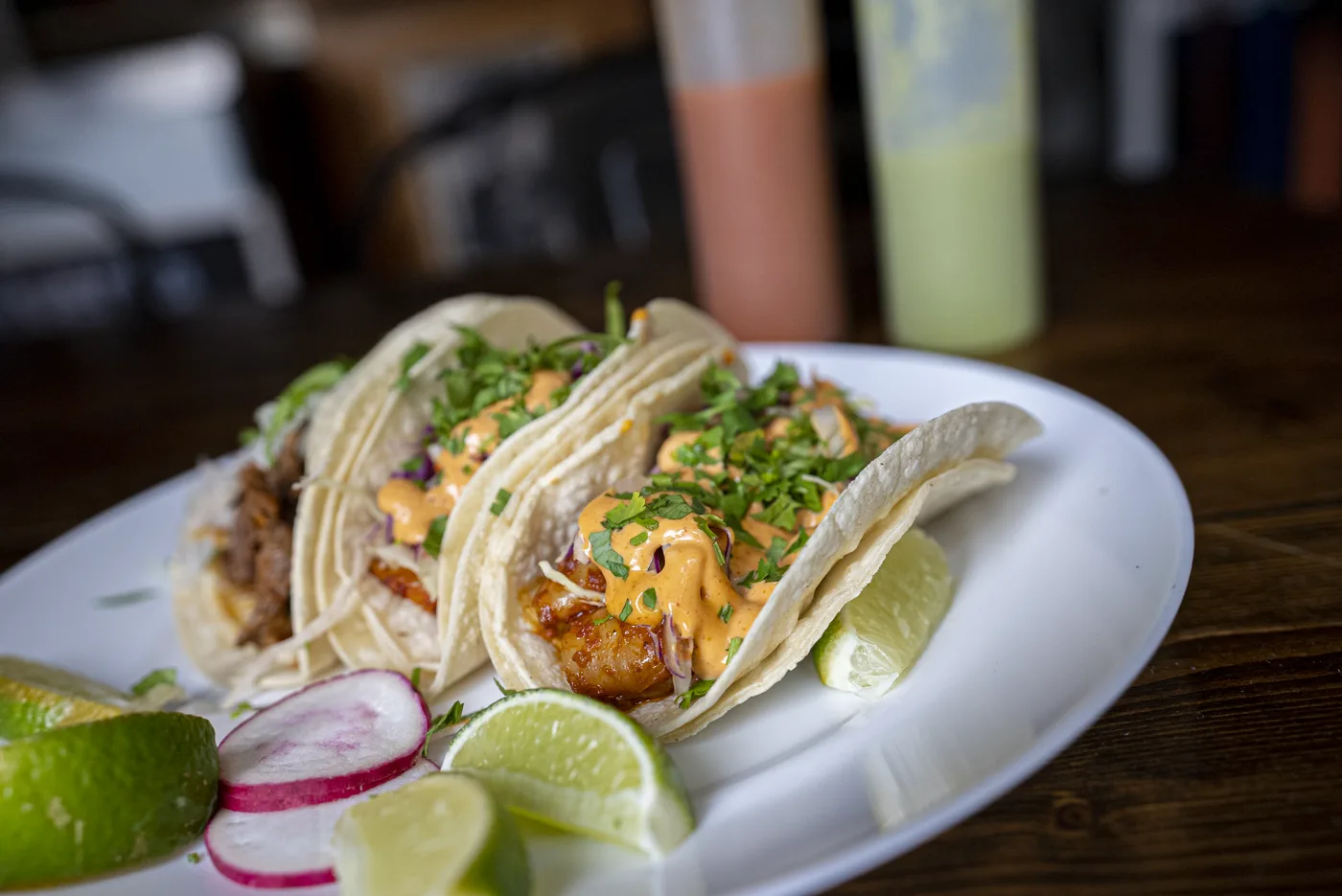 Tacos at EL CABRÓN